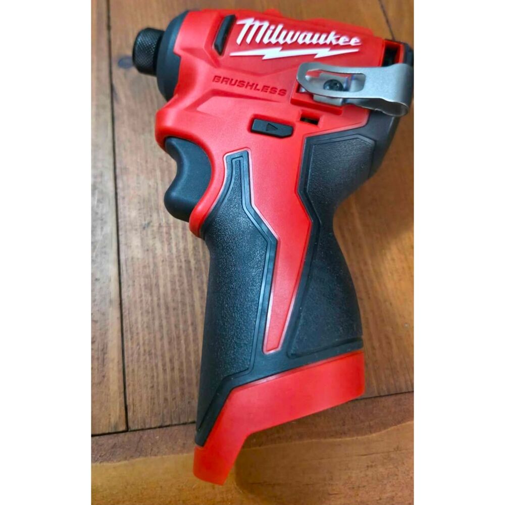 NEW Milwaukee M12 12V Brushless 1/4 in. Hex Impact Driver (Tool Only)